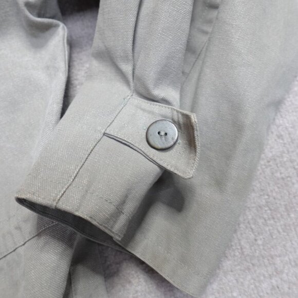 Vintage Outback Trading Barn Jacket 2XL Gray Chore Canvas - Picture 13 of 16